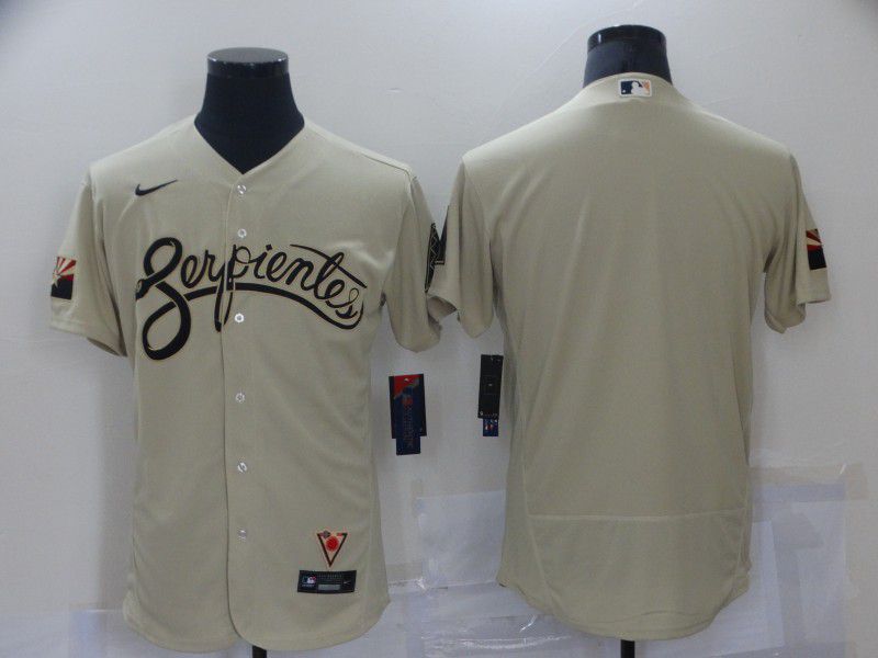 Men Arizona Diamondback Blank City Edition Gray Elite Nike 2021 MLB Jersey->arizona diamondback->MLB Jersey